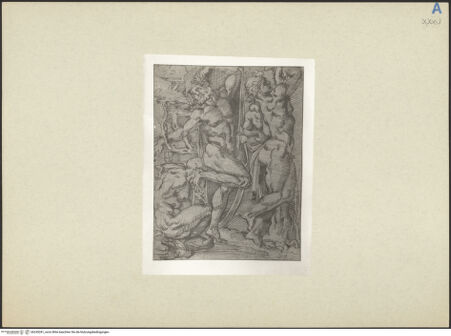 Vorderseite von Städelsches Kunstinstitut und Städtische Galerie [https://www.deutsche-digitale-bibliothek.de/content/lizenzen/rv-ez/] Eine Gruppe Verdammter für eine Dante Illustration - , bh245281_recto. Foto.