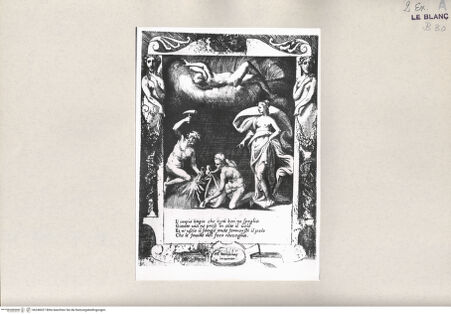 Vorderseite von Bibliotheca Hertziana [http://creativecommons.org/publicdomain/mark/1.0/] Amori sdegni et gielosie di GiunoneL'impio litigio che ogni ben ne spoglia... (Blatt 15) - , bh246027. Foto.