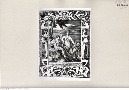 Vorderseite von Bibliotheca Hertziana [http://creativecommons.org/publicdomain/mark/1.0/] Amori sdegni et gielosie di GiunoneGioue si parte dal suo eterno tempo... (Blatt 14) - , bh246037. Foto.