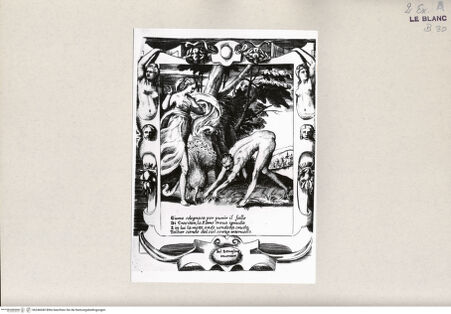 Vorderseite von Bibliotheca Hertziana [http://creativecommons.org/publicdomain/mark/1.0/] Amori sdegni et gielosie di GiunoneGiuno sdegnosa per punir il fallo... (Blatt 19) - , bh246040. Foto.