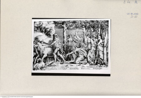 Vorderseite von Bibliotheca Hertziana [http://creativecommons.org/publicdomain/mark/1.0/] Herkules entführt die Herden des Gerion - , bh246078. Foto.