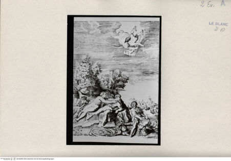 Vorderseite von Bibliotheca Hertziana [http://creativecommons.org/publicdomain/mark/1.0/] Odysseus und Calypso - , bh246082. Foto.