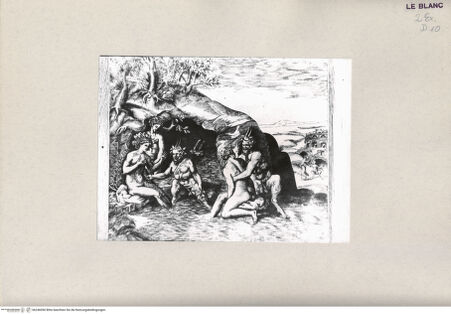 Vorderseite von Bibliotheca Hertziana [http://creativecommons.org/publicdomain/mark/1.0/] Numphen und Satyrn - , bh246090. Foto.