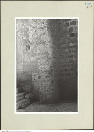 Vorderseite von Pace, Valentino [https://www.deutsche-digitale-bibliothek.de/content/lizenzen/rv-ez/] Santa Maria in Foro Claudio - Innenfassade, erster Wandpfeiler der linken Arkade, Detail, bh247284_recto. Foto: Pace, Valentino.