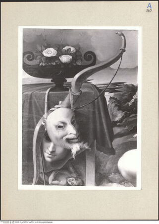 Vorderseite von Amministrazione Colonna [https://www.deutsche-digitale-bibliothek.de/content/lizenzen/rv-ez/] Venus und Amor - Ausschnitt, linke Bildhälfte, bh248416_recto. Foto.