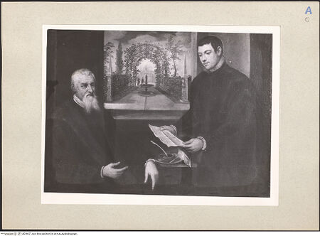 Vorderseite von Amministrazione Colonna [https://www.deutsche-digitale-bibliothek.de/content/lizenzen/rv-ez/] Bildnis eines Edelmanns mit Sekretär - Gesamtansicht, bh248427_recto. Foto.