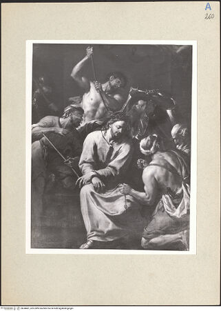 Vorderseite von Amministrazione Colonna [https://www.deutsche-digitale-bibliothek.de/content/lizenzen/rv-ez/] Die Dornenkrönung Christi - Gesamtansicht, bh248481_recto. Foto.