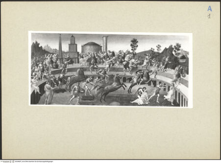 Vorderseite von Amministrazione Colonna [https://www.deutsche-digitale-bibliothek.de/content/lizenzen/rv-ez/] Der Raub der Sabinerinnen - Gesamtansicht, bh248487_recto. Foto.