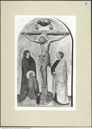 Vorderseite von Amministrazione Colonna [https://www.deutsche-digitale-bibliothek.de/content/lizenzen/rv-ez/] Kreuzigung Christi - Gesamtansicht, bh248586_recto. Foto.