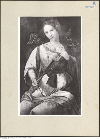 Vorderseite von Amministrazione Colonna [https://www.deutsche-digitale-bibliothek.de/content/lizenzen/rv-ez/] Lucretia - Gesamtansicht, bh248618_recto. Foto.