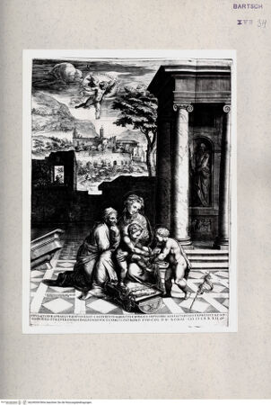 Vorderseite von  [http://creativecommons.org/publicdomain/mark/1.0/] Heilige Familie - , bh249304. Foto.