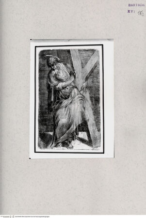 Vorderseite von  [http://creativecommons.org/publicdomain/mark/1.0/] Heiliger Andreas - , bh249466. Foto.