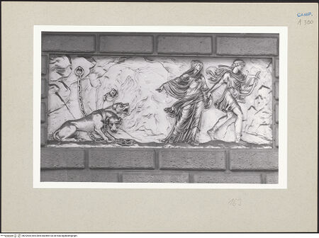 Vorderseite von Courtauld Institute of Art [https://www.deutsche-digitale-bibliothek.de/content/lizenzen/rv-ez/] Oprpheus und Eurydike auf dem Weg aus der Unterwelt - Gesamtansicht, bh252564_recto. Foto.