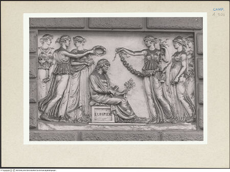 Vorderseite von Courtauld Institute of Art [https://www.deutsche-digitale-bibliothek.de/content/lizenzen/rv-ez/] Euripides - Gesamtansicht, bh252566_recto. Foto.