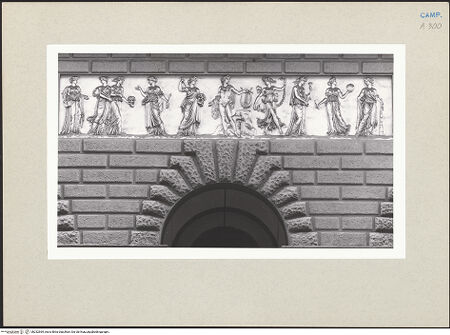 Vorderseite von Courtauld Institute of Art [https://www.deutsche-digitale-bibliothek.de/content/lizenzen/rv-ez/] Parnassus: Apollo und die Musen - Gesamtansicht, bh252569_recto. Foto.