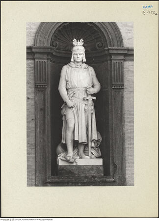 Vorderseite von Courtauld Institute of Art [https://www.deutsche-digitale-bibliothek.de/content/lizenzen/rv-ez/] Kaiser Friedrich II - Gesamtansicht, bh252578_recto. Foto.