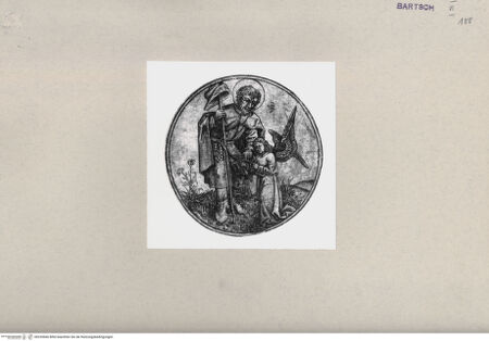 Vorderseite von  [http://creativecommons.org/publicdomain/mark/1.0/] Heiliger Rochus - , bh253666. Foto.