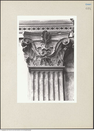 Vorderseite von Courtauld Institute of Art [https://www.deutsche-digitale-bibliothek.de/content/lizenzen/rv-ez/] Kapitell, bh254195_recto. Foto.