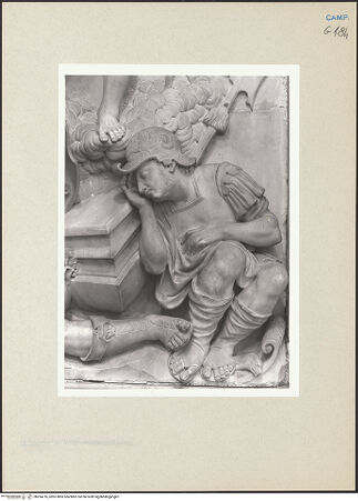 Vorderseite von Courtauld Institute of Art [https://www.deutsche-digitale-bibliothek.de/content/lizenzen/rv-ez/] Altar der Auferstehung Christi - Auferstehung Christi, bh254216_recto. Foto.