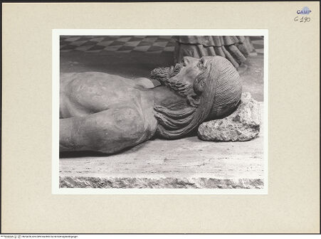 Vorderseite von Courtauld Institute of Art [https://www.deutsche-digitale-bibliothek.de/content/lizenzen/rv-ez/] Beweinung ChristiChristus - Detail: Büste, bh254230_recto. Foto.