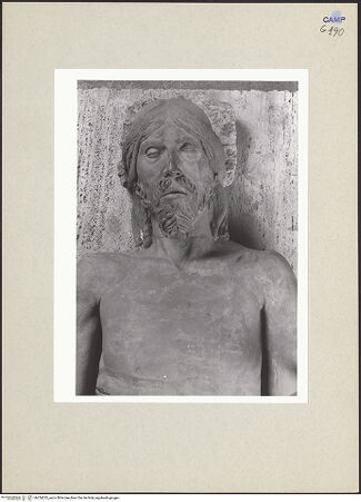 Vorderseite von Courtauld Institute of Art [https://www.deutsche-digitale-bibliothek.de/content/lizenzen/rv-ez/] Beweinung ChristiChristus - Detail: Büste, bh254232_recto. Foto.