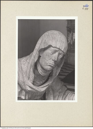 Vorderseite von Courtauld Institute of Art [https://www.deutsche-digitale-bibliothek.de/content/lizenzen/rv-ez/] Beweinung ChristiMaria Salome - Detail: Kopf, bh254234_recto. Foto.