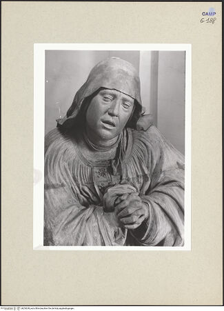 Vorderseite von Courtauld Institute of Art [https://www.deutsche-digitale-bibliothek.de/content/lizenzen/rv-ez/] Beweinung ChristiMaria Kleophas - Detail: Büste, bh254240_recto. Foto.