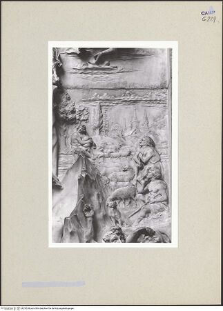 Vorderseite von Courtauld Institute of Art [https://www.deutsche-digitale-bibliothek.de/content/lizenzen/rv-ez/] Altar der Anbetung des ChristuskindesDie Anbetung des Christuskindes durch Maria. Die Verkündigung an die Hirten - Detail: Die Hirten im Vorgrund, bh254248_recto. Foto.