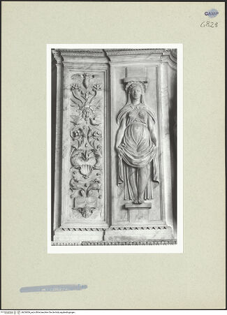 Vorderseite von Courtauld Institute [https://www.deutsche-digitale-bibliothek.de/content/lizenzen/rv-ez/] HauptaltarHauptregister - Tragfigur, bh254306_recto. Foto.