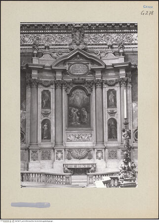 Vorderseite von Courtauld Institute of Art [https://www.deutsche-digitale-bibliothek.de/content/lizenzen/rv-ez/] Cappella Filomarino (dell'Annunziata) - Gesamtansicht, bh254311_recto. Foto.