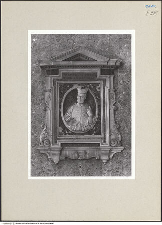 Vorderseite von Courtauld Institute of Art [https://www.deutsche-digitale-bibliothek.de/content/lizenzen/rv-ez/] Der selige Paulus von Arezzo, Erzbischof von Neapel - Gesamtansicht, bh254331_recto. Foto.