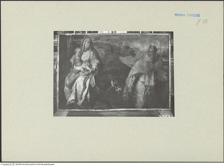 Vorderseite von ICCD [https://www.deutsche-digitale-bibliothek.de/content/lizenzen/rv-ez/] Flucht nach Ägypten - Gesamtaufnahme, bh254659_recto. Foto.