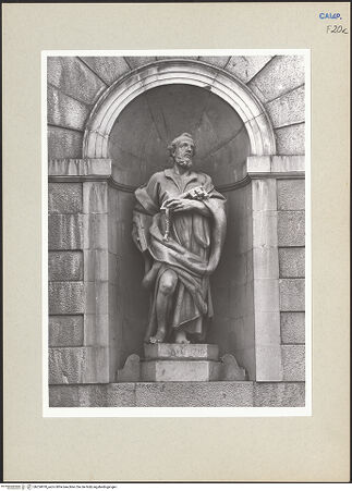 Vorderseite von Hutzel, Max [https://www.deutsche-digitale-bibliothek.de/content/lizenzen/rv-ez/] Heiliger Petrus - Gesamtansicht, bh254970_recto. Foto: Hutzel, Max.