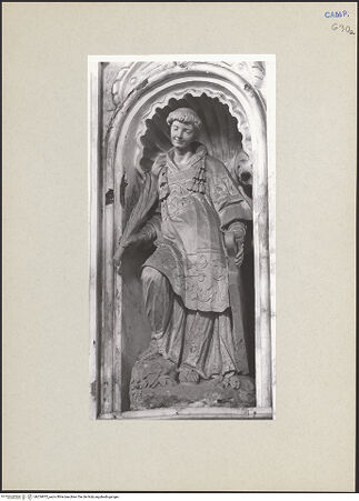 Vorderseite von Hutzel, Max [https://www.deutsche-digitale-bibliothek.de/content/lizenzen/rv-ez/] Heiliger Laurentius - Gesamtansicht, bh254972_recto. Foto: Hutzel, Max.