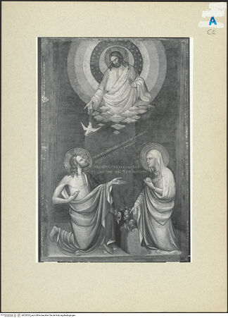 Vorderseite von Metropolitan Museum of Art [https://www.deutsche-digitale-bibliothek.de/content/lizenzen/rv-ez/] Die Fürbitten von Maria und Christus - , bh255325_recto. Foto.