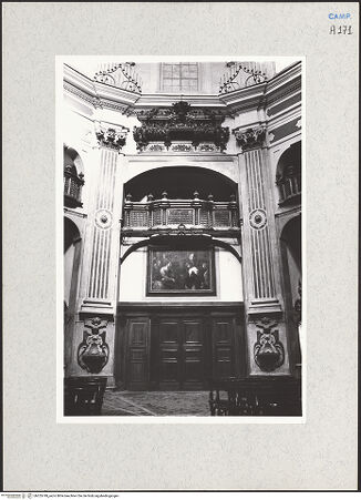 Vorderseite von Bösel, Richard [https://www.deutsche-digitale-bibliothek.de/content/lizenzen/rv-ez/] Pio Monte della Misericordia - Ansicht nach der Empore, bh255749_recto. Foto: Bösel, Richard.