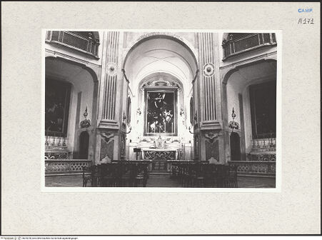 Vorderseite von Bösel, Richard [https://www.deutsche-digitale-bibliothek.de/content/lizenzen/rv-ez/] Pio Monte della Misericordia - Innenansicht nach dem Hauptaltar, bh255750_recto. Foto: Bösel, Richard.