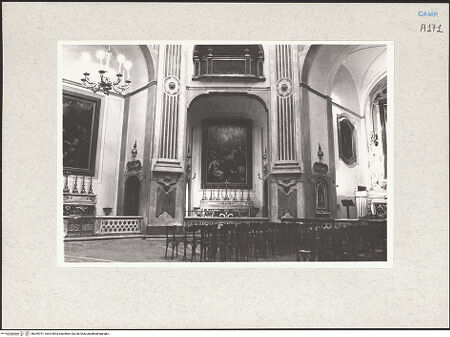 Vorderseite von Bösel, Richard [https://www.deutsche-digitale-bibliothek.de/content/lizenzen/rv-ez/] Pio Monte della Misericordia - Kapelle, bh255751_recto. Foto: Bösel, Richard.