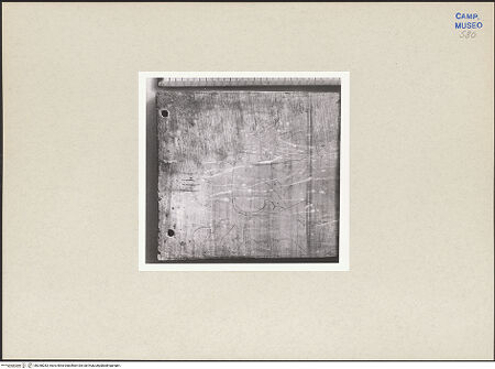 Vorderseite von Kunstgeschichtliches Institut Mainz [https://www.deutsche-digitale-bibliothek.de/content/lizenzen/rv-ez/] Szenen aus dem Neuen und Alten TestamentRückseite der Tafeln - Inv. 438 (Geburt Christi), Detail, bh258283_recto. Foto.