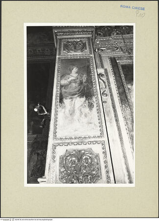 Vorderseite von unbekannt [https://www.deutsche-digitale-bibliothek.de/content/lizenzen/rv-ez/] Szenen der Passion ChristiWeibliche Heilige mit Kreuz (Helena?) - , bh258728_recto. Foto: Fischer Pace, Ursula.