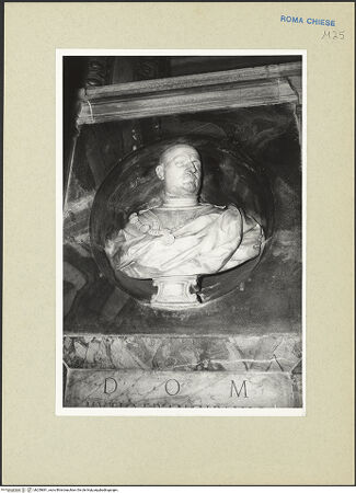 Vorderseite von unbekannt [https://www.deutsche-digitale-bibliothek.de/content/lizenzen/rv-ez/] Büsten der Familie FrangipaneBüste des Muzio Frangipane (gestorben 1588) - , bh259681_recto. Foto: Fischer Pace, Ursula.