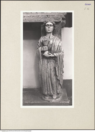 Vorderseite von Hutzel, Max [https://www.deutsche-digitale-bibliothek.de/content/lizenzen/rv-ez/] Grabmal des Stasio d'Heustasio - Detail: Fides, bh259923_recto. Foto: Hutzel, Max.