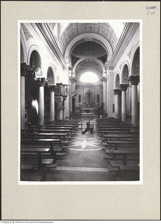 Vorderseite von Hutzel, Max [https://www.deutsche-digitale-bibliothek.de/content/lizenzen/rv-ez/] Santa Maria Maggiore - Blick zum Chor, bh259940_recto. Foto: Hutzel, Max.