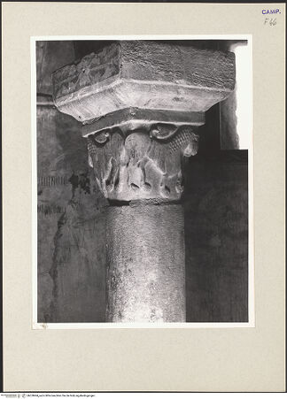 Vorderseite von Hutzel, Max [https://www.deutsche-digitale-bibliothek.de/content/lizenzen/rv-ez/] Kapitell 3 - Seitenansicht, bh259944_recto. Foto: Hutzel, Max.