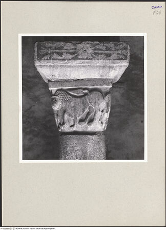 Vorderseite von Hutzel, Max [https://www.deutsche-digitale-bibliothek.de/content/lizenzen/rv-ez/] Kapitell 3 - Frontalansicht, bh259948_recto. Foto: Hutzel, Max.