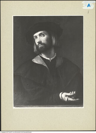 Vorderseite von Szépmüvészeti Múzeum [https://www.deutsche-digitale-bibliothek.de/content/lizenzen/rv-ez/] Portrait eines Mannes - , bh260791_recto. Foto.
