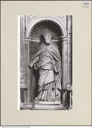 Vorderseite von Courtauld Institute of Art [https://www.deutsche-digitale-bibliothek.de/content/lizenzen/rv-ez/] Hl. Bonitus - Gesamtansicht, bh261183_recto. Foto.