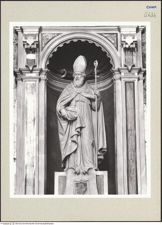 Vorderseite von Courtauld Institute [https://www.deutsche-digitale-bibliothek.de/content/lizenzen/rv-ez/] Heiliger Liborius - Gesamtansicht, bh261202_recto. Foto.