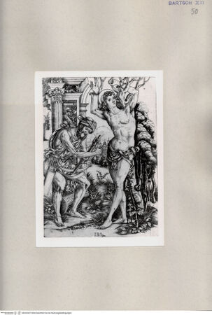 Vorderseite von  [http://creativecommons.org/publicdomain/mark/1.0/] Heiliger Sebastian - , bh262407. Foto.