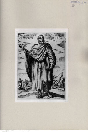 Vorderseite von  [http://creativecommons.org/publicdomain/mark/1.0/] Heiliger Petrus - , bh262507. Foto.